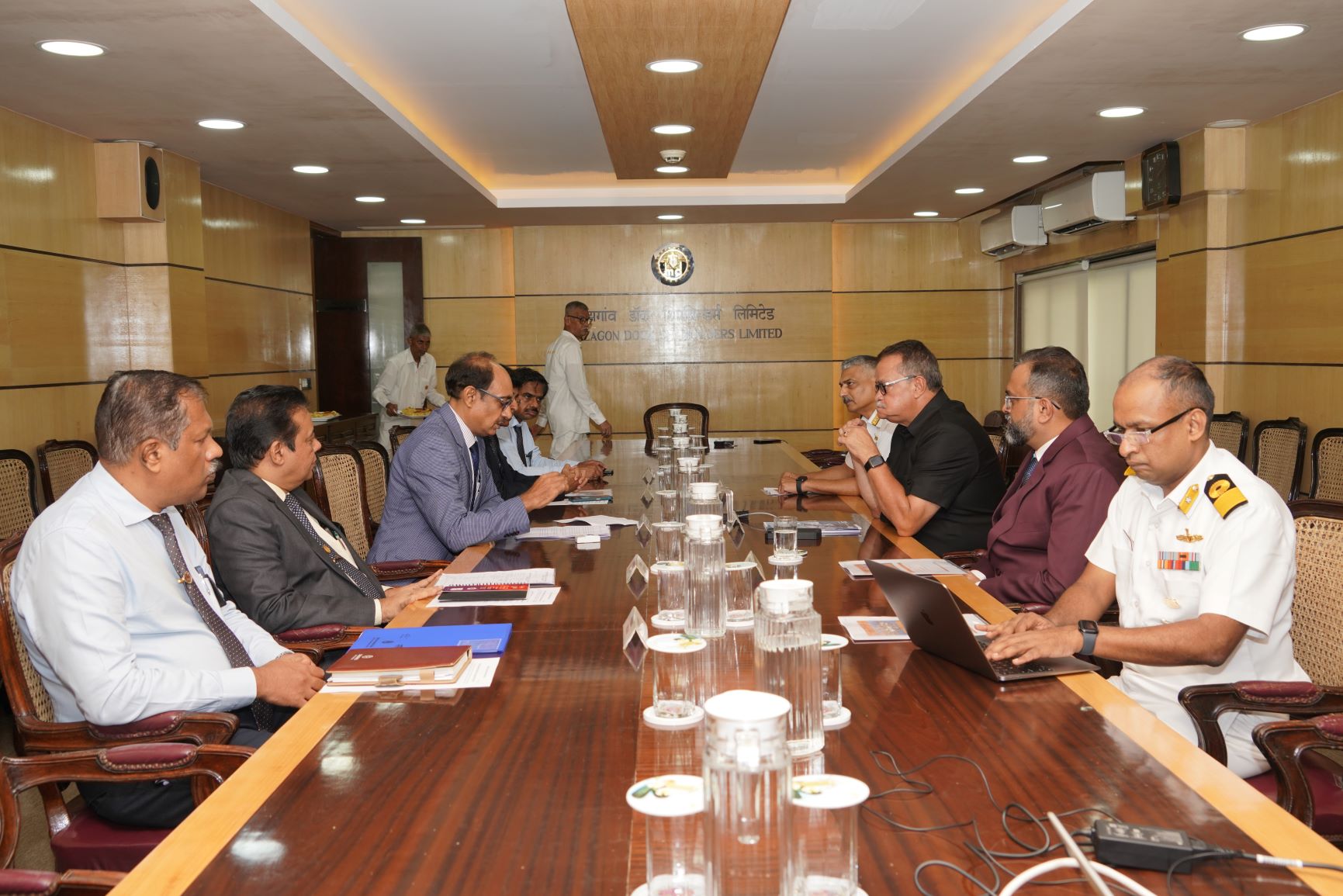 VISIT OF MR. GERALD RICHARD GOUVEIA, NATIONAL SECURITY ADVISOR, GUYANA - 06.08.2023123