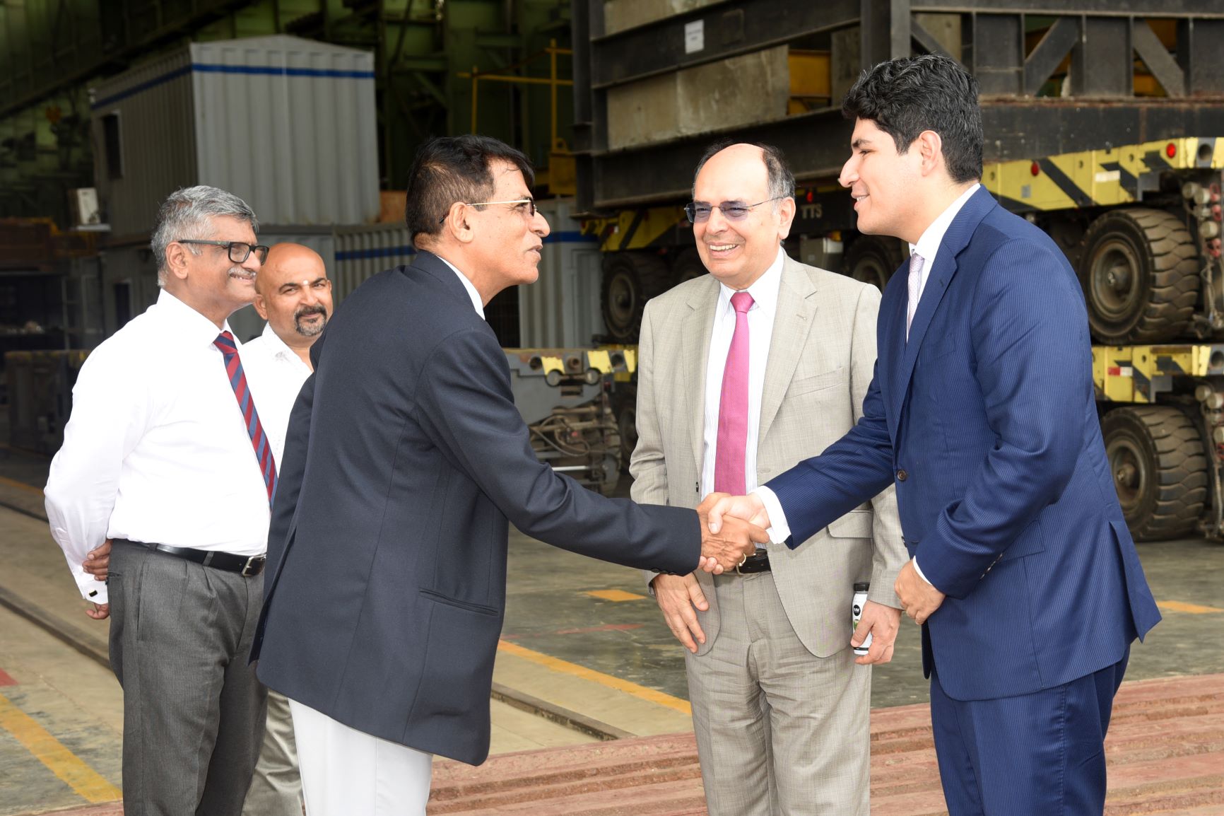 Visit of H.E. Javier Paulinich Ambassador of Peru - 23.08.2023123