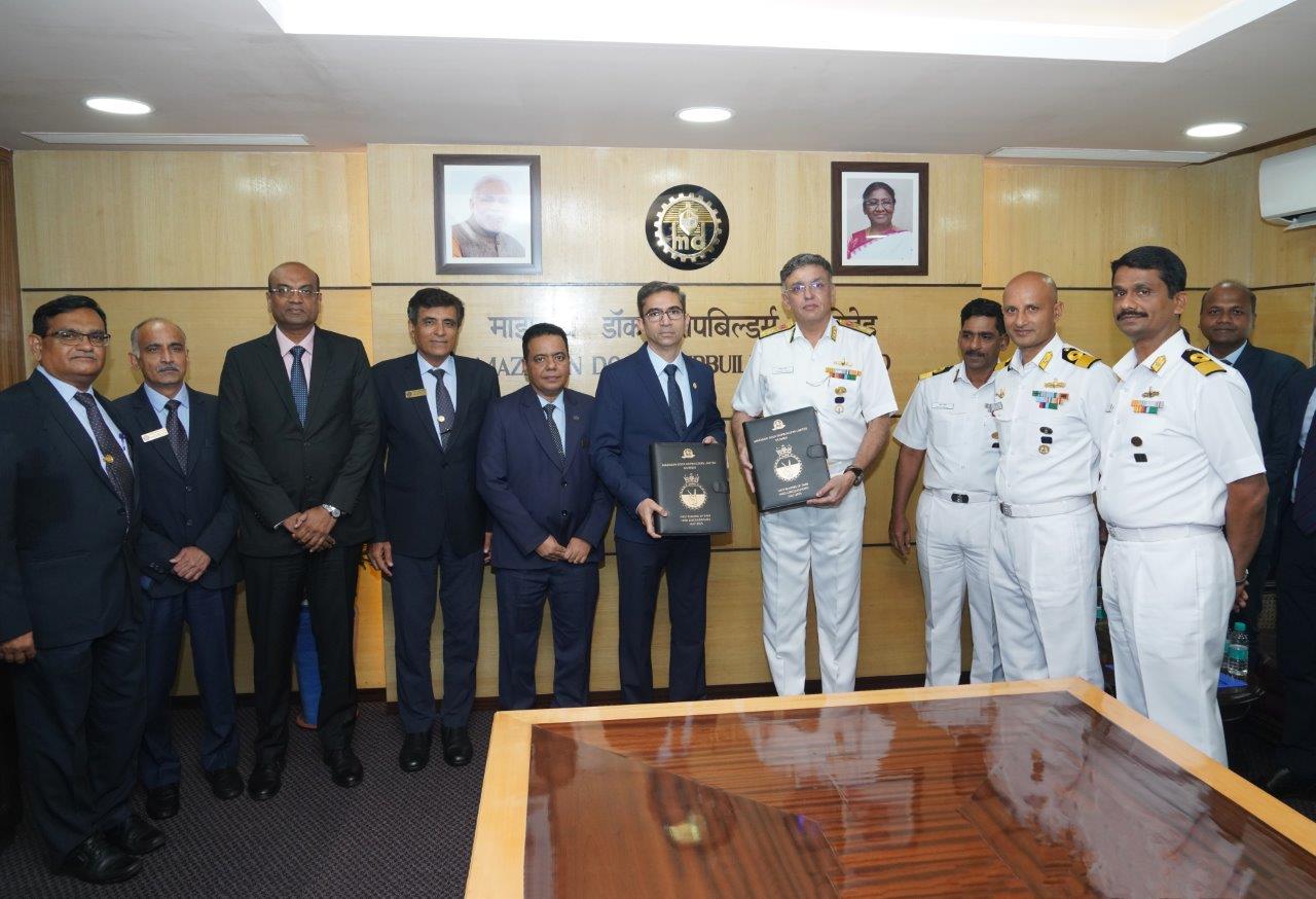 DELIVERY OF SECOND STEALTH FRIGATE OF THE P17A CLASS UDAYGIRI TO INDIAN NAVY - 01.07.2025123