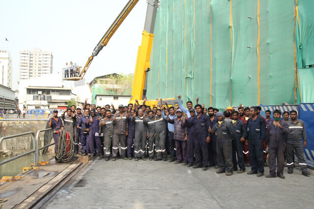Technical Launching Of Fourth Warship, Yard - 12707 Of Project - P15B On 25 March 2022123