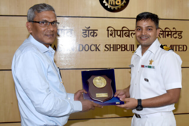 Visit Of 40th LL & MC Course Of INS Hamla - 15th March 2022123