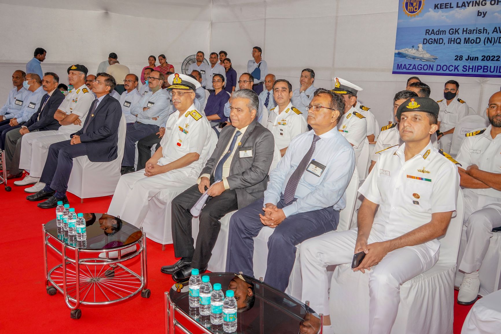 Keel Laying of Y-12654 - 28th June 2022123