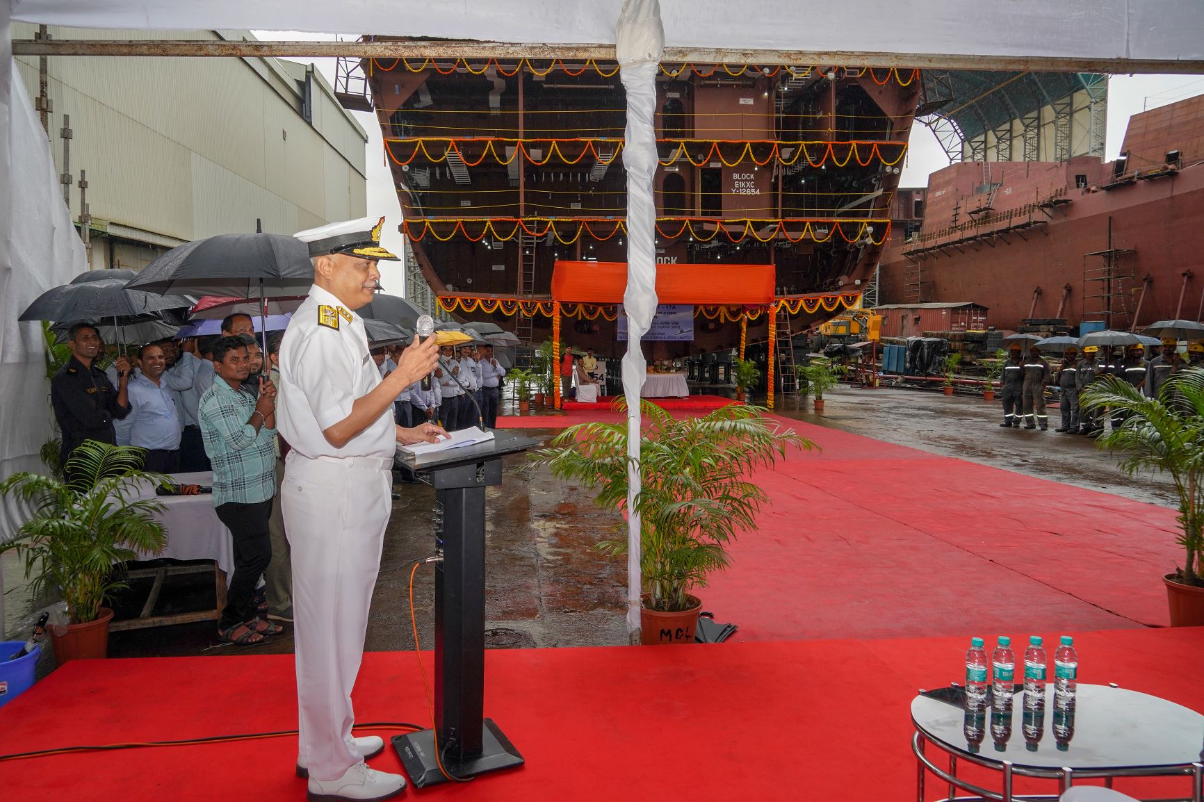 Keel Laying of Y-12654 - 28th June 2022123