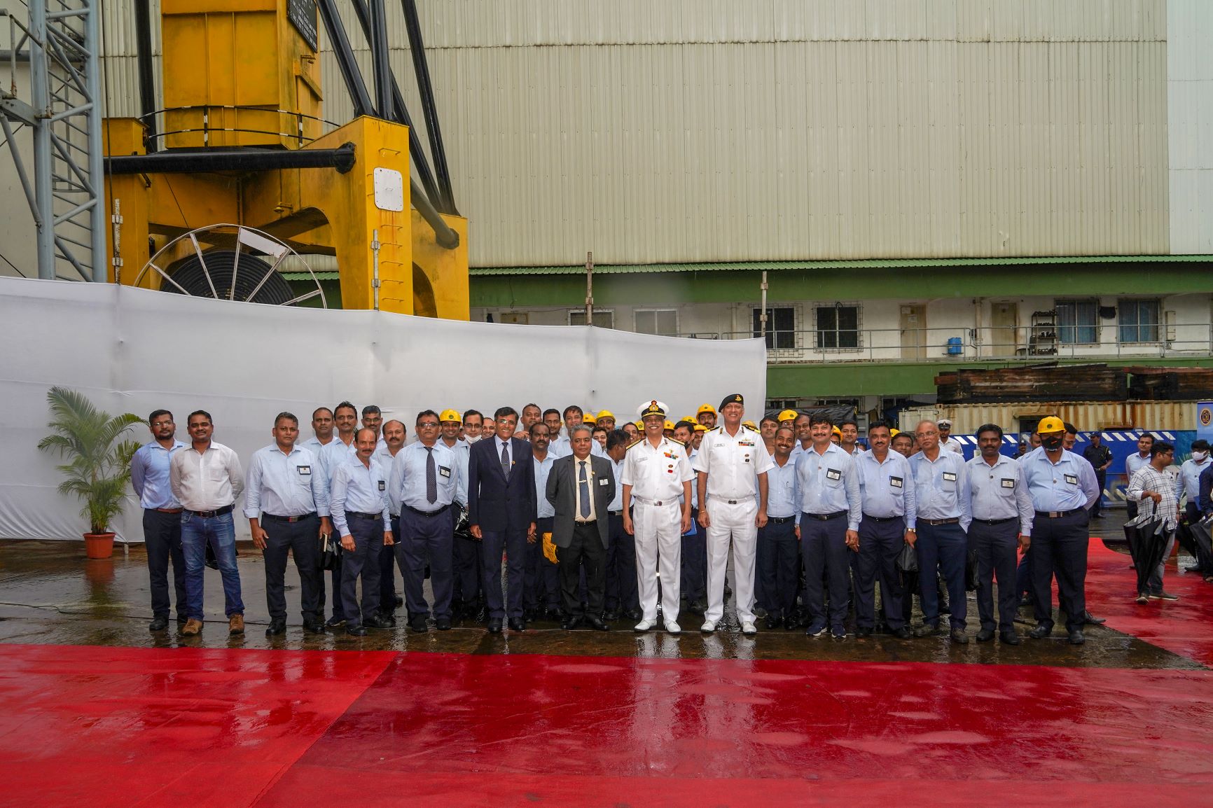 Keel Laying of Y-12654 - 28th June 2022123