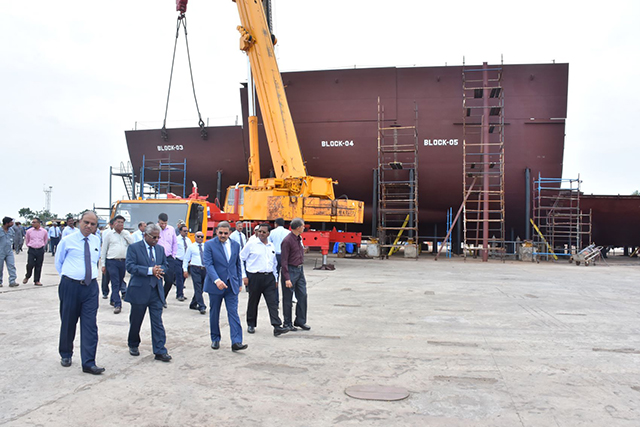 Keel Laying Of Yard - 12707 On 7th November 2019123