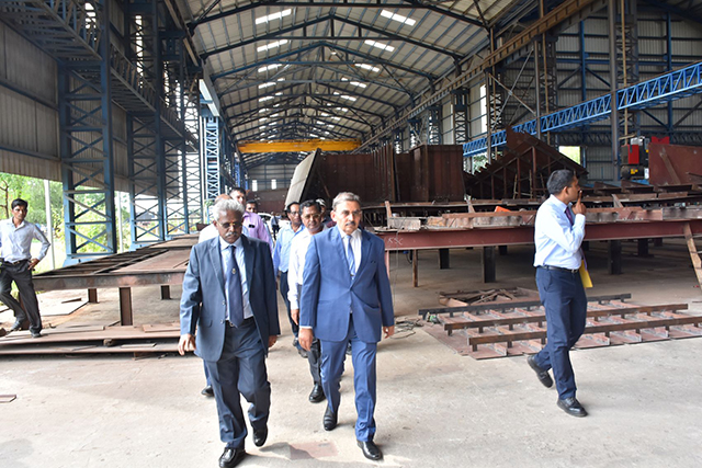 Keel Laying Of Yard - 12707 On 7th November 2019123