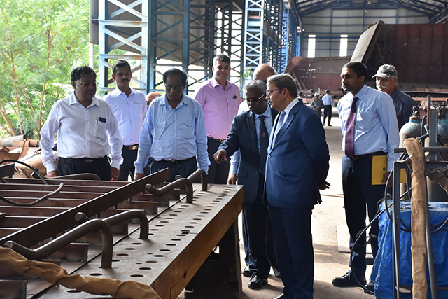 Keel Laying Of Yard - 12707 On 7th November 2019123