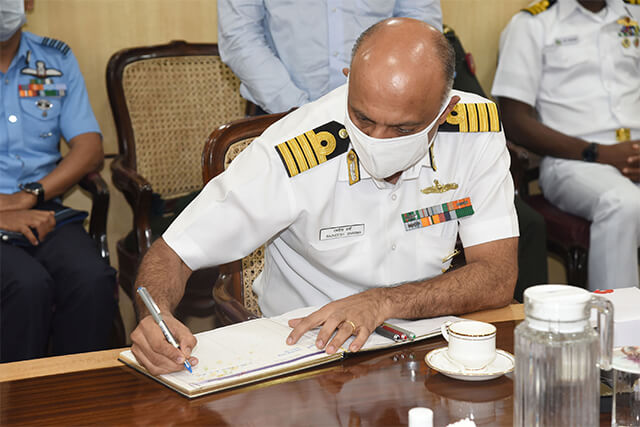 Visit of NHCC-34 Army, Airforce and Foreign Officers - 05 August 2021123