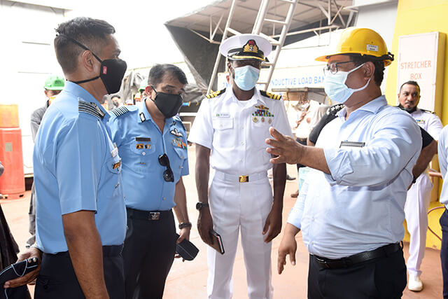 Visit of NHCC-34 Army, Airforce and Foreign Officers - 05 August 2021123