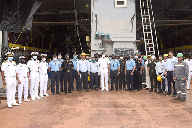 Visit of NHCC-34 Army, Airforce and Foreign Officers - 05 August 2021123