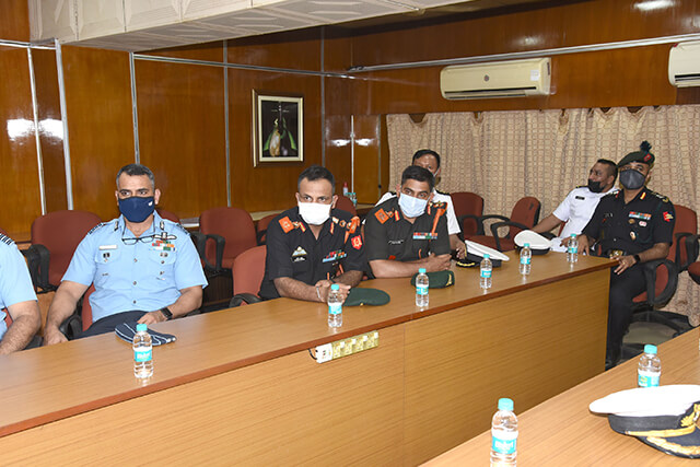 Visit of NHCC-34 Army, Airforce and Foreign Officers - 05 August 2021123