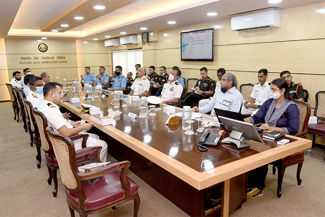 Visit of NHCC-34 Army, Airforce and Foreign Officers - 05 August 2021123