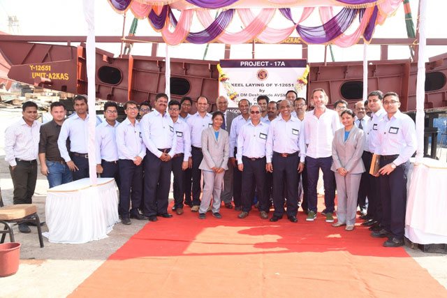 Project 17A - Keel Laying of Yard 12651 On 28th December 2017123 - Image 10