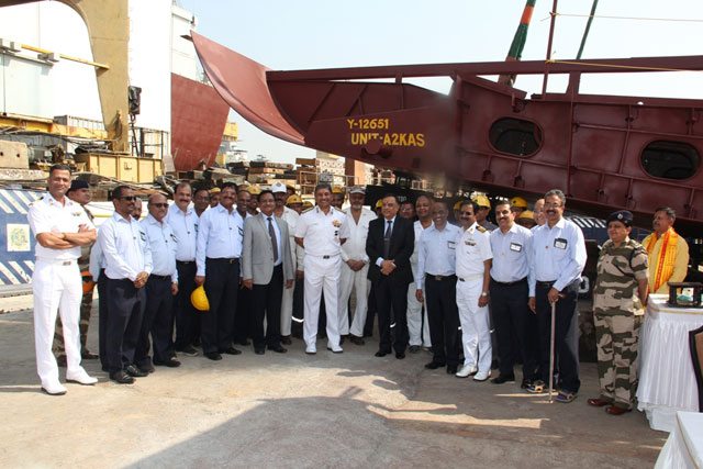 Project 17A - Keel Laying of Yard 12651 On 28th December 2017123 - Image 9