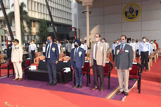 Republic Day Ceremony At MDL On 26 Jan 2021123