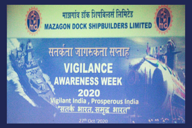 Vigilance Awareness Week - 2020 - 27th October 2020 To 2nd November 2020123