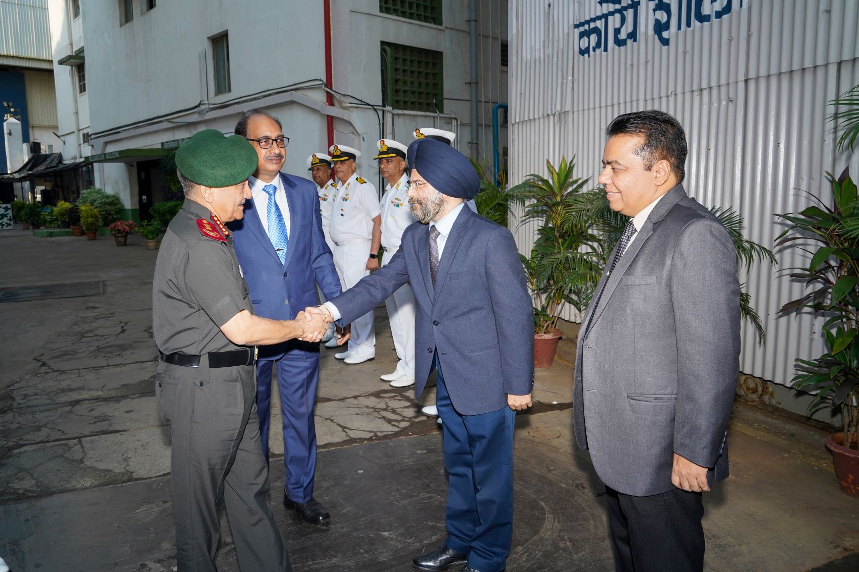 Visit Of Chief Of Defence Staff To MDL - 15.04.2023123