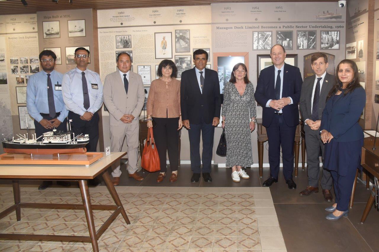 VISIT OF MS CATHERINE DUMAS VICE PRESIDENT STANDING COMMITTEE ON FOREIGN AFFAIRS FRANCE - 23.05.2025123