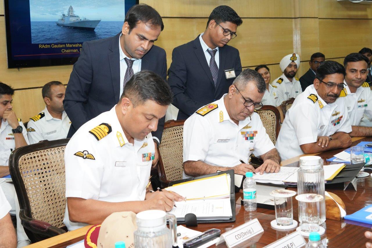 DELIVERY OF THIRD STEALTH FRIGATE OF THE P17A CLASS TARAGIRI TO INDIAN NAVY - 28.11.2025123