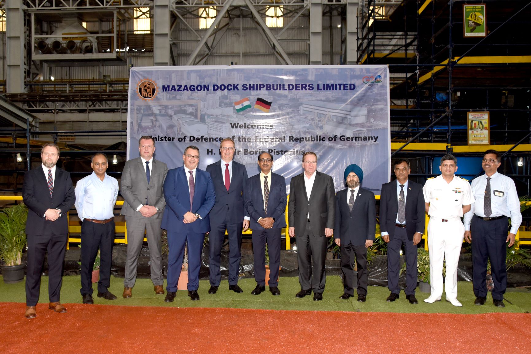 Visit of Mr Boris Pistorius, H.E The Minister of Defence Of The Federal Republic Of Germany-07.06.2023123