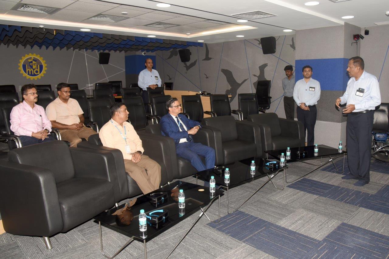 VISIT OF SHRI MANOJ JAIN, CMD, BEL- 23.09.2024123