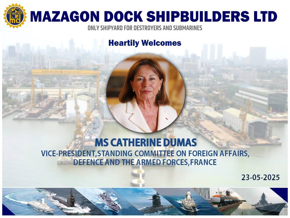VISIT OF MS CATHERINE DUMAS VICE PRESIDENT STANDING COMMITTEE ON FOREIGN AFFAIRS FRANCE - 23.05.2025