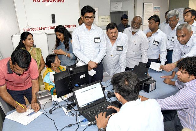 MDL In Association With ICICI Bank Arranged AADHAAR Camp Under E-Suvidha On 26th & 27th November 2018123