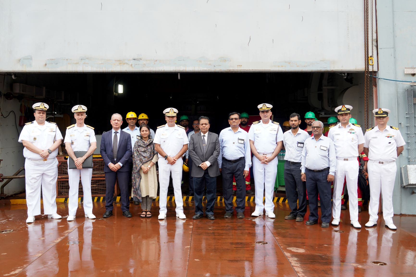 VISIT OF ADMIRAL MARCOS SAMPAIO OLSEN, COMMANDER OF BRAZILIAN NAVY-24.08.2024