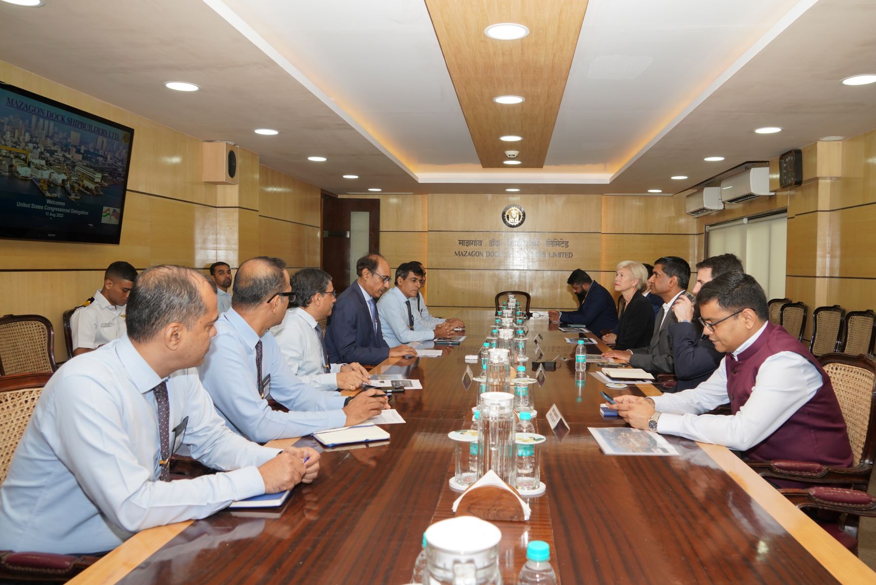 Visit of United States Congressional Delegation - 11.08.2023123 - Image 6