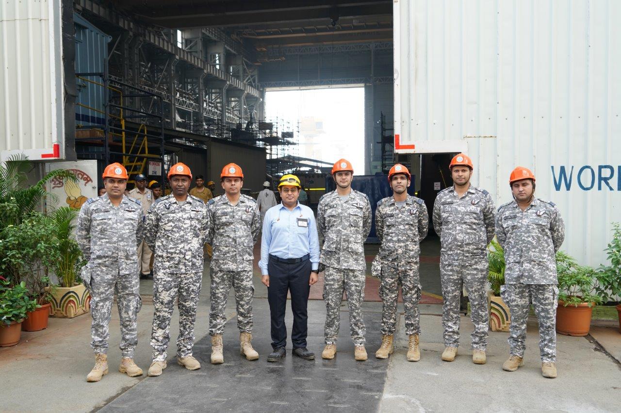 VISIT OF ADVANCE IMAGE INTELLIGENCE COURSE OFFICERS - 25.11.2025123