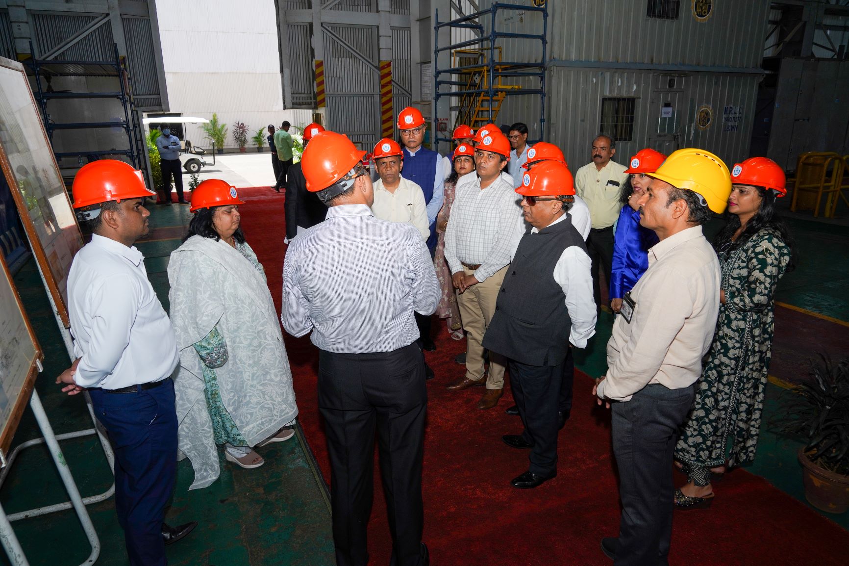 Visit of Income Tax Officials Headed by Principal Commissioner Income Tax, Mrs. Leena Srivastava-22.04.2023123