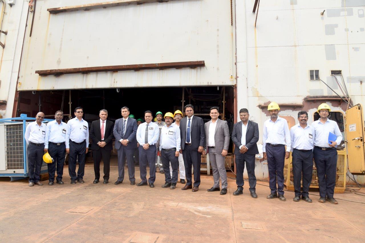 VISIT OF MR. SHANTANU ROY, CMD, BEML - 15.10.2024123