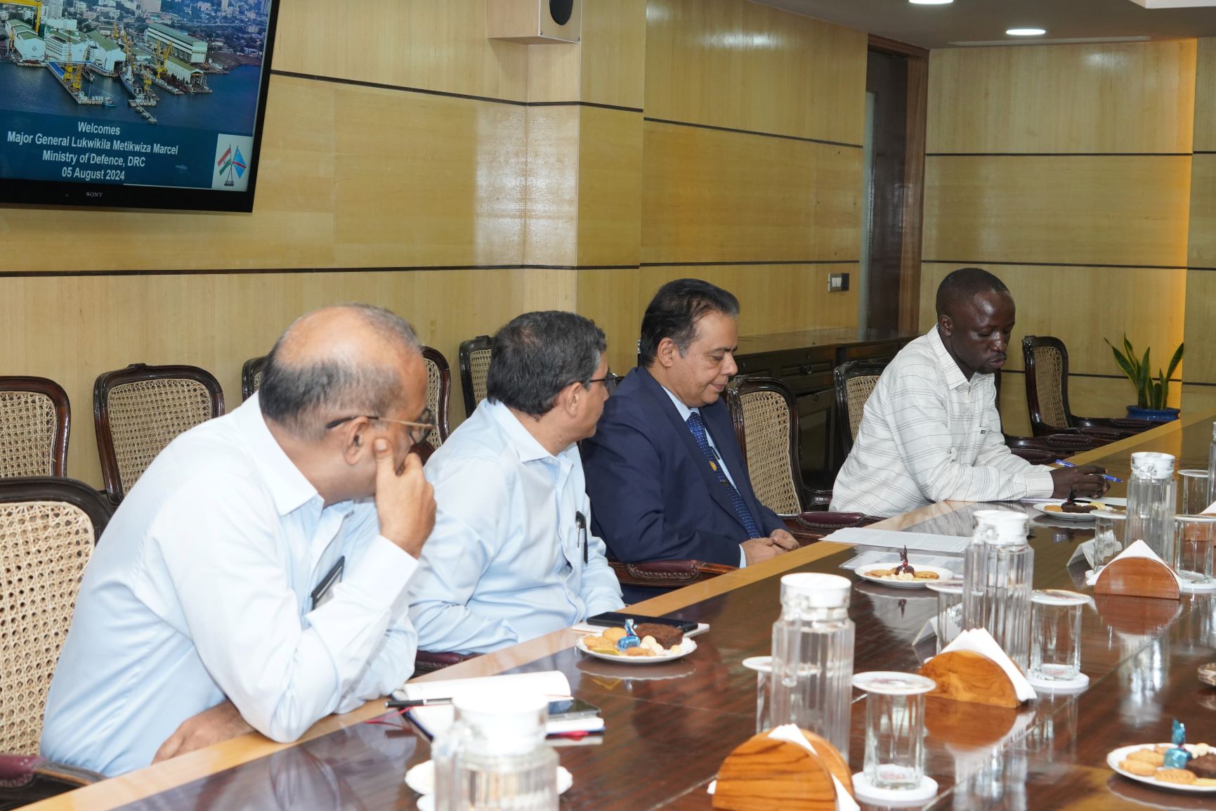 VISIT OF D R CONGO DELEGATION - 05.08.2024