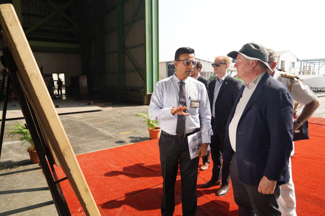 VISIT OF MR BERNARD PHILIP,  FIRST ASSISTANT SECRETARY, INTERNATIONAL POLICY DIVISION, AUSTRALIAN DEPARTMENT OF DEFENCE-19.03.2025123