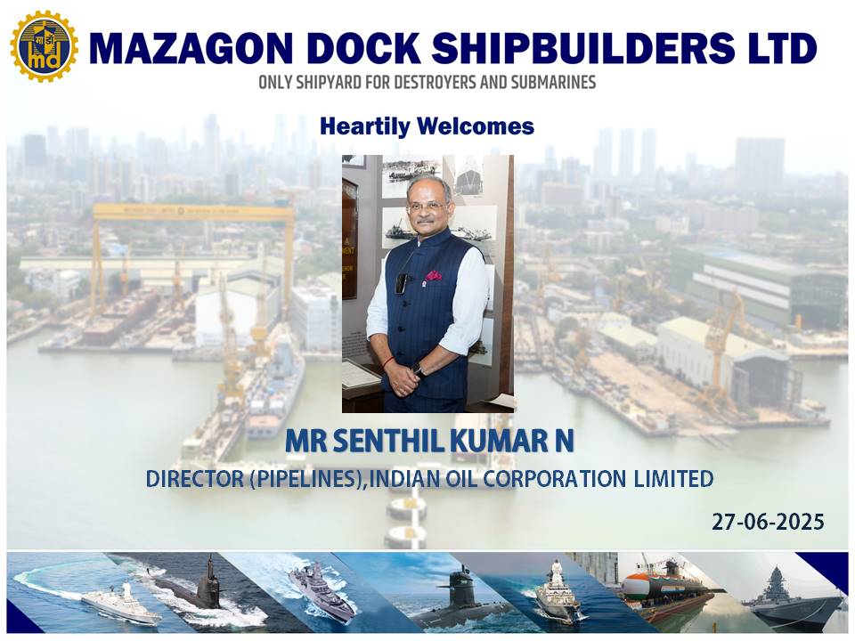 VISIT OF MR SENTHIL KUMAR N DIRECTOR (PIPELINES) IOCL 27.06.2025