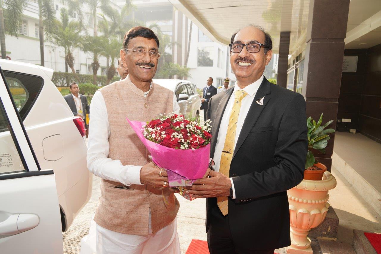VISIT OF SHRI SANJAY SETH, HON'BLE RAKSHA RAJYA MANTRI - 15.01.2025123