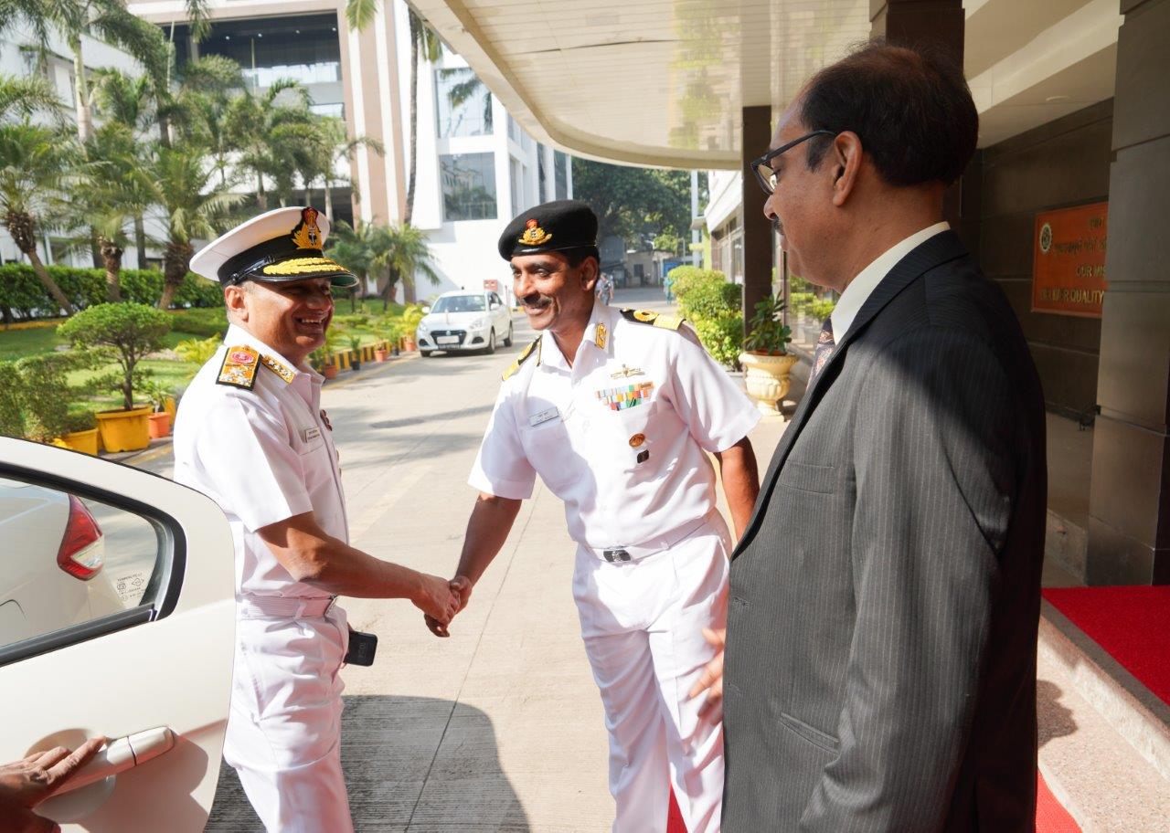 VISIT OF VADM KRISHNA SWAMINATHAN,AVSM,VSM, VICE CHIEF OF NAVAL STAFF- 27.11.2024123