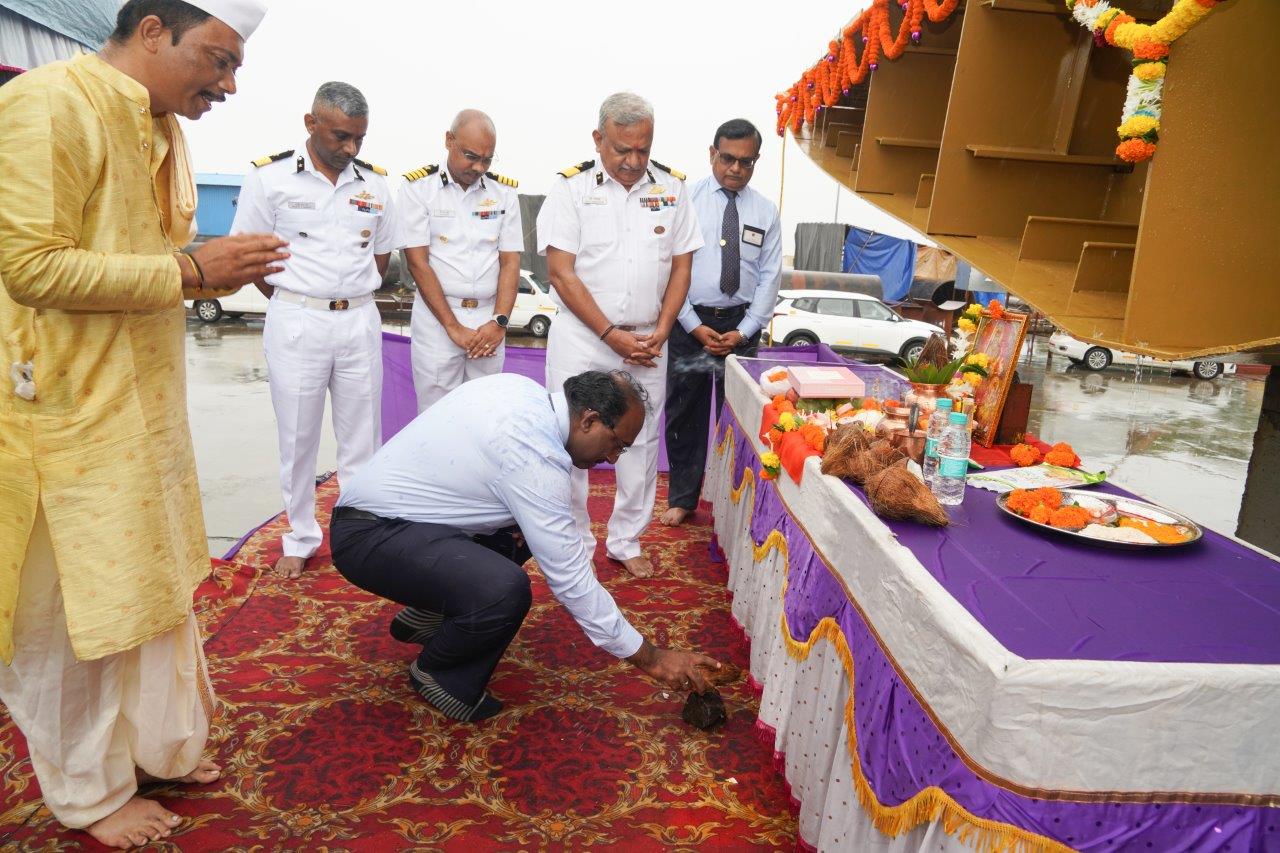KEEL LAYING CEREMONY OF NGOPV (YARD-16401) - 22.07.2025123