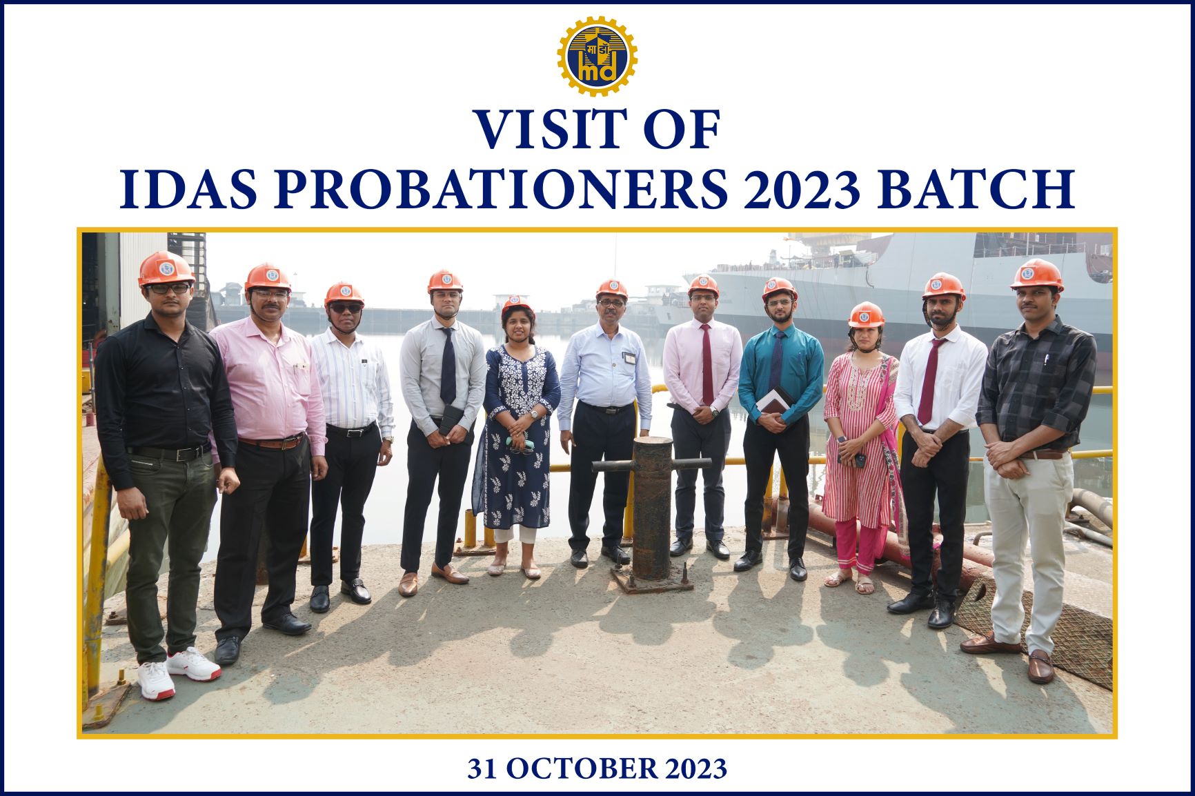 Visit of IDAS Probationers 2022 Batch - 31.10.2023