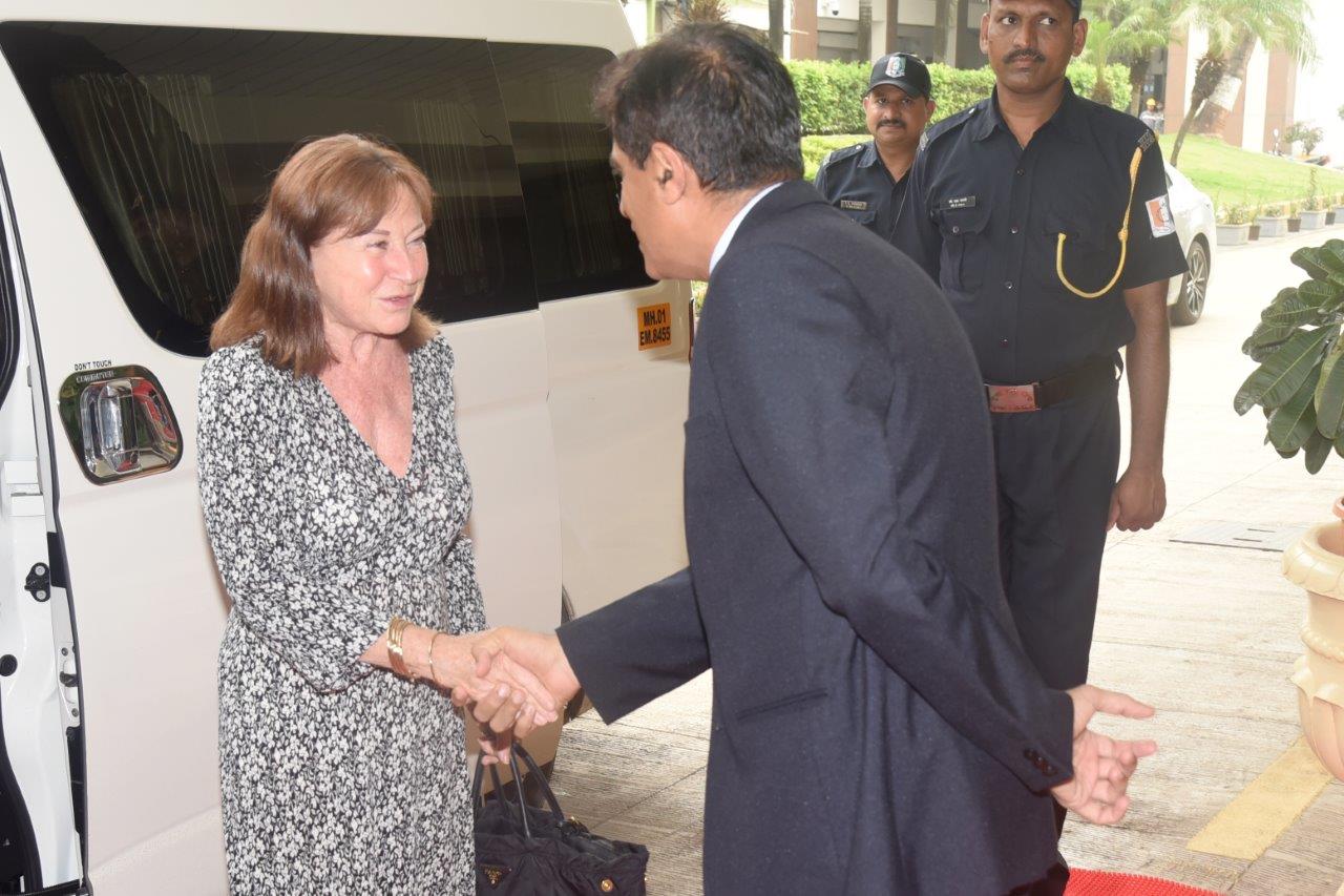 VISIT OF MS CATHERINE DUMAS VICE PRESIDENT STANDING COMMITTEE ON FOREIGN AFFAIRS FRANCE - 23.05.2025123