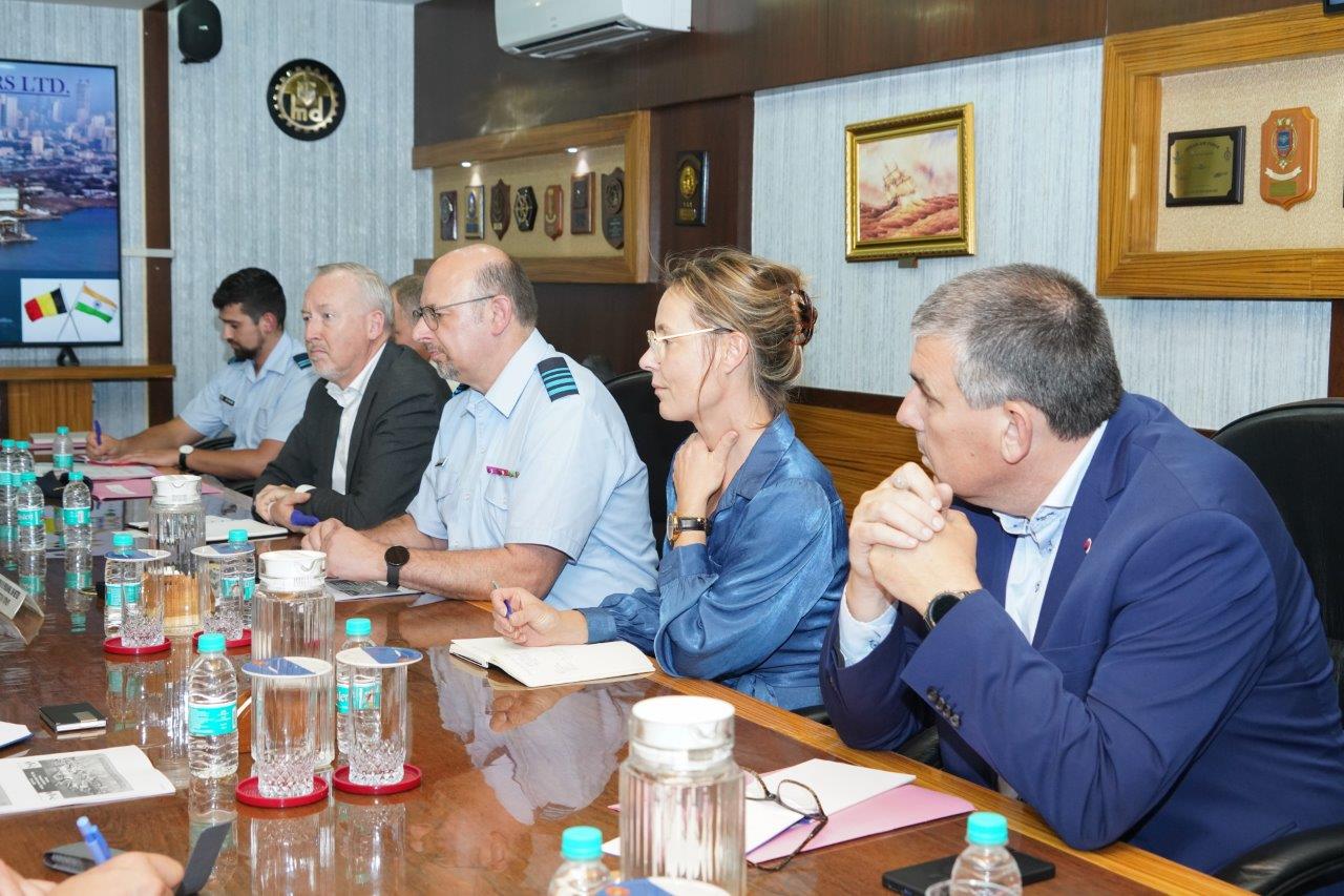 VISIT OF MAJ GEN FILIP BORREMANS ARMAMENT DIRECTOR BELGIUM DELEGATION -12.06.2025123