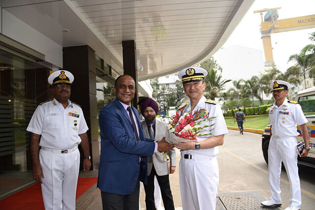 Visit Of Admiral Hiroshi Yamamura, Chief Of Staff JMSDF - 11.02.2020