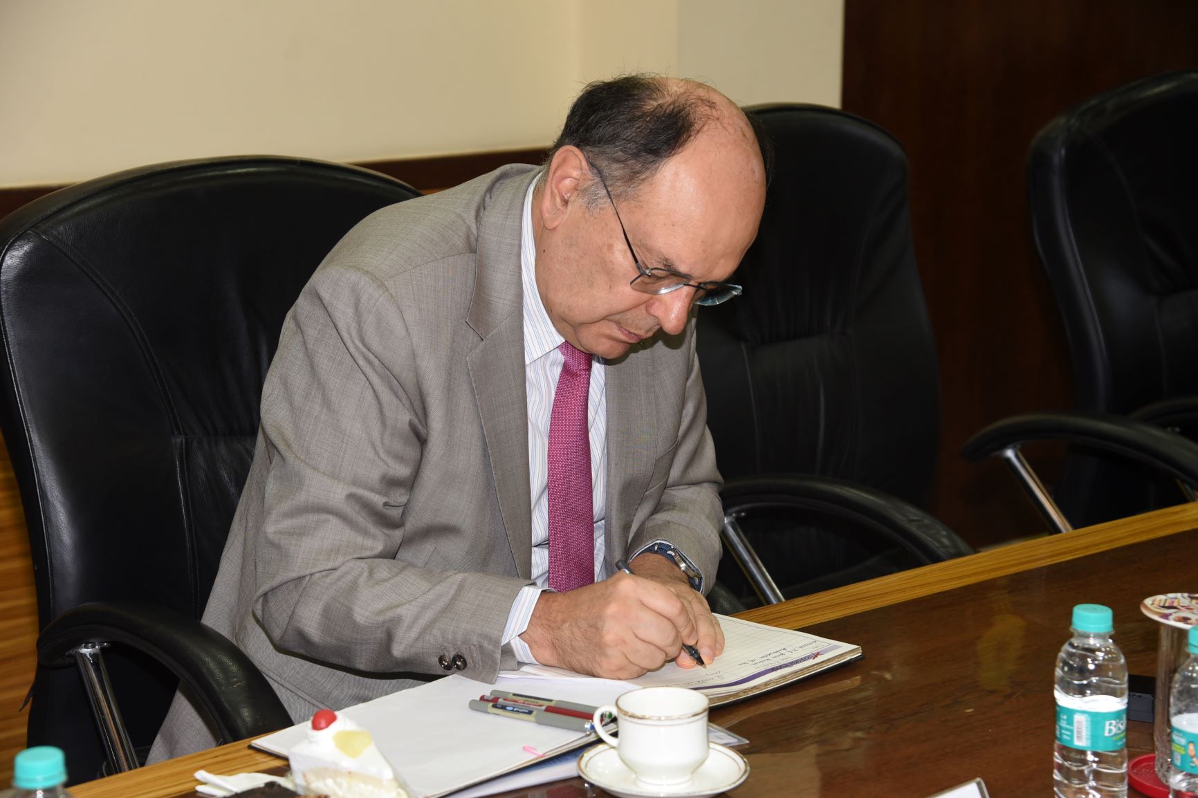 Visit of H.E. Javier Paulinich Ambassador of Peru - 23.08.2023123