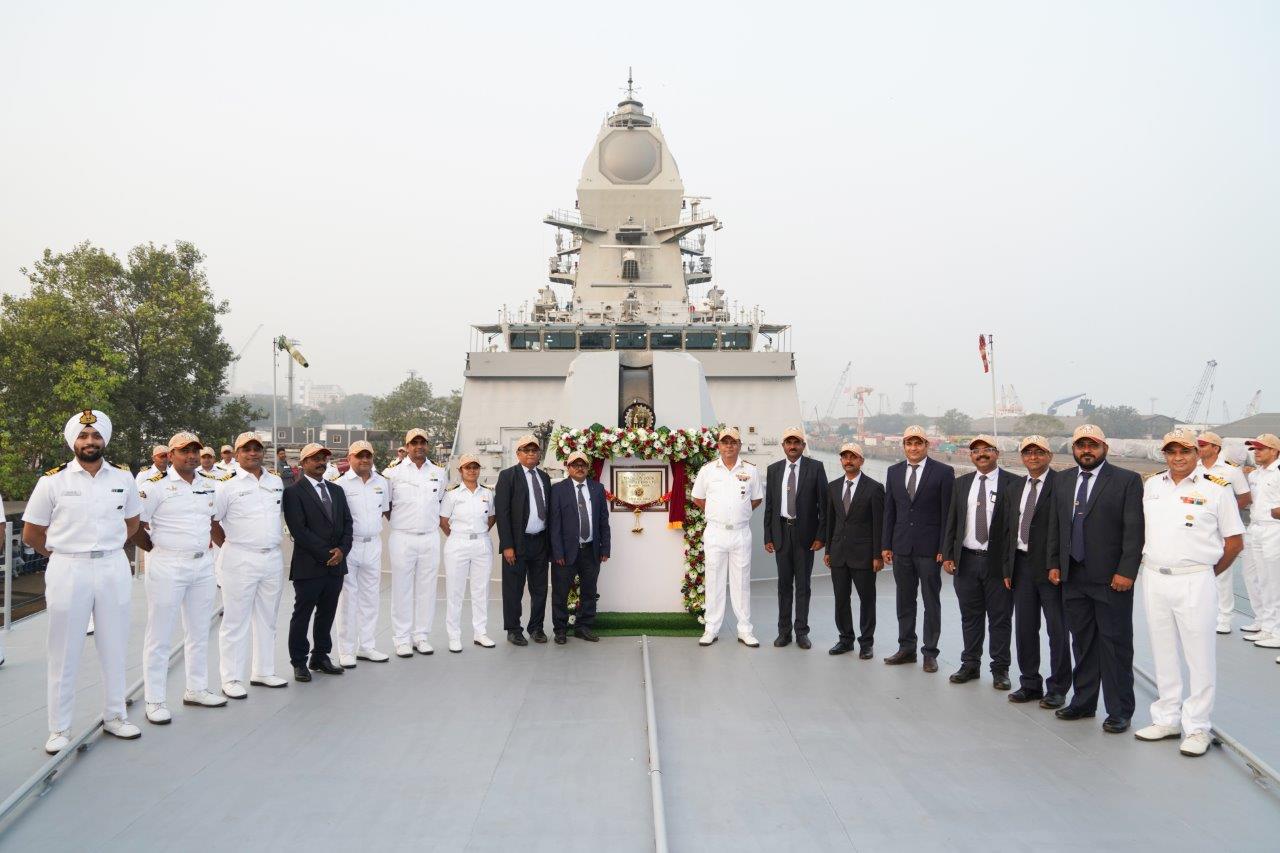 DELIVERY OF THIRD STEALTH FRIGATE OF THE P17A CLASS TARAGIRI TO INDIAN NAVY - 28.11.2025123
