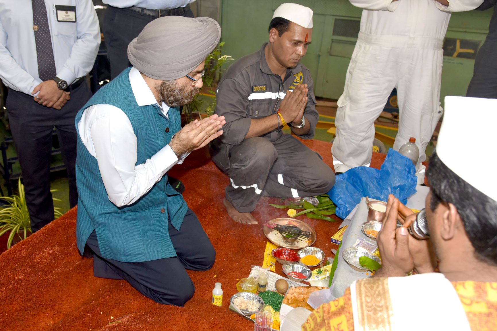 Inauguration And Puja Of Hull Prototype For Midget Submarine - 24.03.2023123