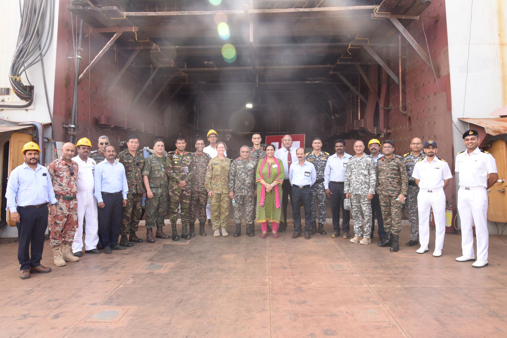 Visit of 63rd NDC Naval tour -18.09.2023123