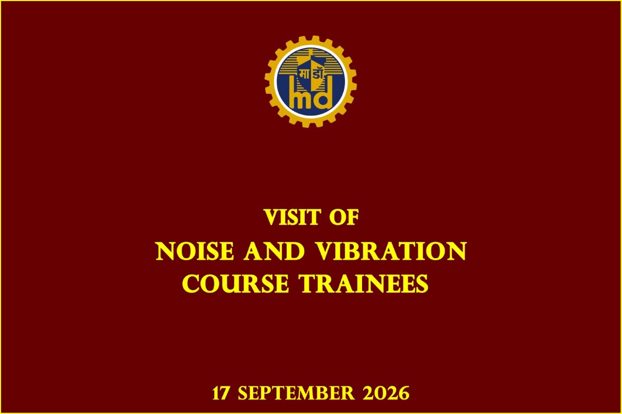 VISIT OF NOISE AND VIBRATION COURSE TRAINEES 17.09.2026