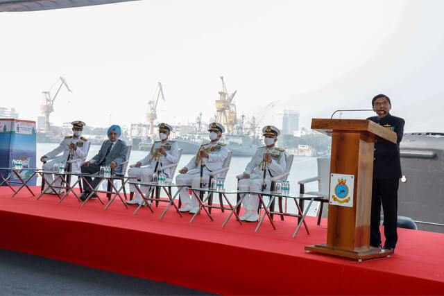 Commissioning Ceremony of INS Vela on 25th November 2021123 - Image 12