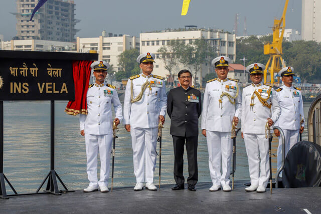 Commissioning Ceremony of INS Vela on 25th November 2021123 - Image 14