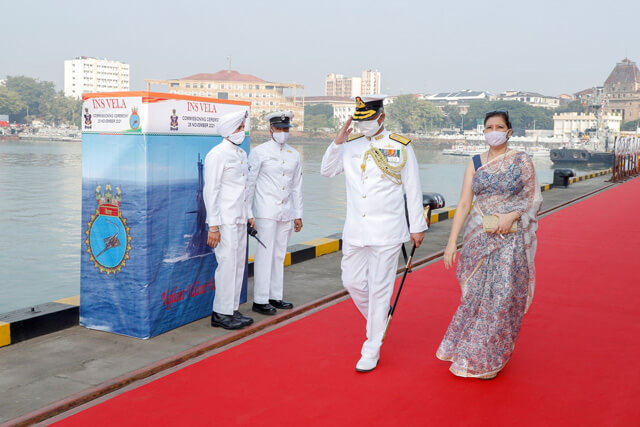 Commissioning Ceremony of INS Vela on 25th November 2021123 - Image 3